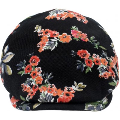Fiebig Headwear since 1903 Pánská letní bavlněná bekovka s květy černá – Hledejceny.cz