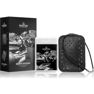 Santini Cosmetic Leather Collection - Black Edition – Zbozi.Blesk.cz