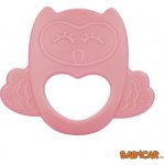 Canpol babies silikonové sova růžová – Zboží Dáma