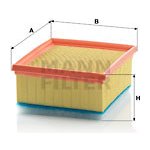 MANN-FILTER Vzduchový filtr C21116/1 – Hledejceny.cz