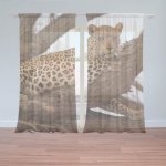 Sablio Záclony Levhart 2: 2ks 150x250cm – Hledejceny.cz