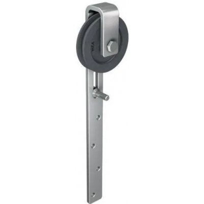 MEA Pojezd na posuvné dveře - vrata s držákem - kladka 90 mm, nosnost až 100 kg