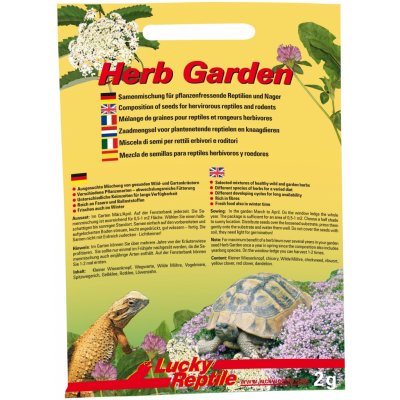 Lucky Reptile Herb Garden Seed Mix 2 g – Zboží Mobilmania