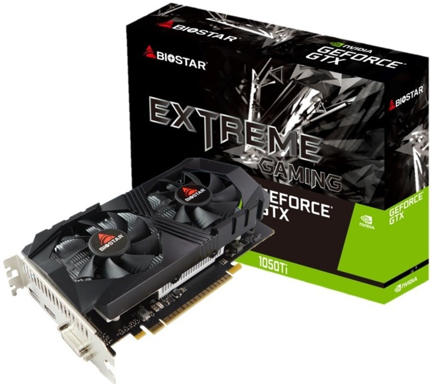 Biostar GeForce GTX 1050 Ti 4GB GDDR5 VN1055TF41