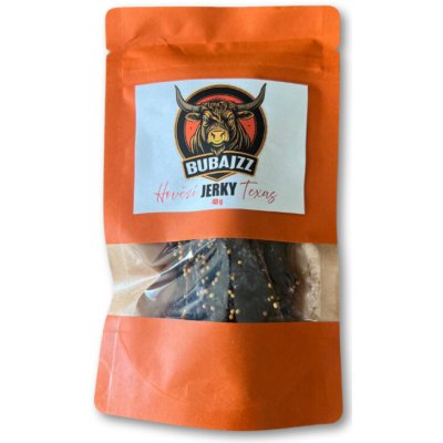 Bubajzz Jerky Hovězí Jerky Texas 40 g – Hledejceny.cz