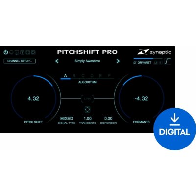 Zynaptiq PITCHSHIFT PRO (Digitální produkt) – Zboží Živě