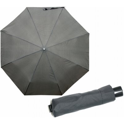 Doppler 726467CZ Mini Fiber pánský skládací deštník šedý