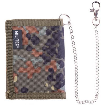 Flecktarn Miltec peněženka s řetízkem – Zboží Mobilmania