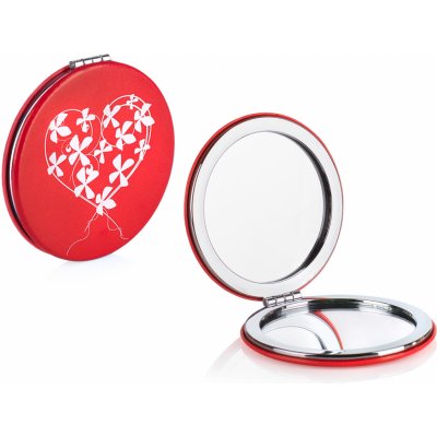 Diva & Nice Cosmetics Accessories kosmetické zrcátko design Heart – Zboží Mobilmania