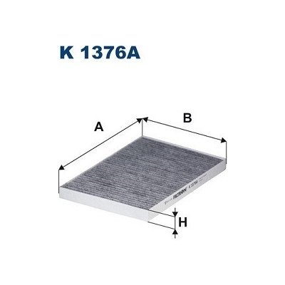 FILTRON Filtr, vzduch v interiéru K1376A – Hledejceny.cz