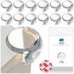 SIPO Safety Ochrana rohů 12 ks kulatá transparentní – Zbozi.Blesk.cz