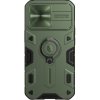 Pouzdro a kryt na mobilní telefon Apple Pouzdro Nillkin CamShield Armor iPhone 13 Pro Dark Green (without logocut)