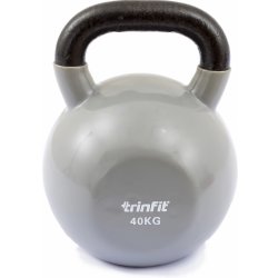 TRINFIT Kettlebell kov / vinyl 40 kg