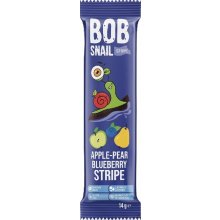 Bob Snail Šnek BOB ovocný plátek jablko hruška borůvka 14 g