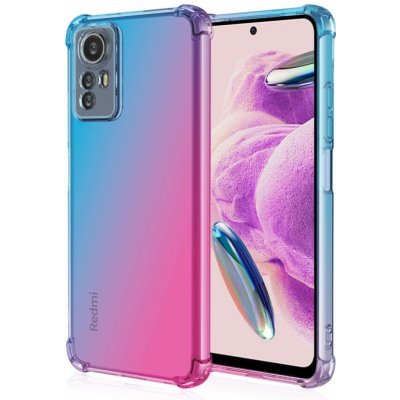 Pouzdro TopQ Xiaomi Redmi Note 12S Shock duhový modro-růžový – Hledejceny.cz