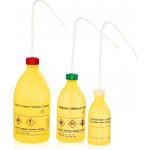Tryska s potlačí Heptan, 250 ml, žlutá, úzký hrdlo – PE-LD, ADR – Sleviste.cz
