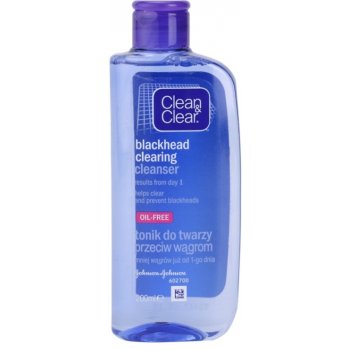 Clean & Clear Blackhead Clearing voda proti černým tečkám 200 ml