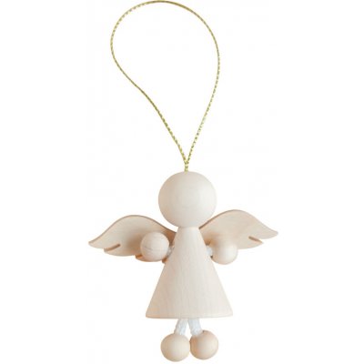 Dřevia Dřevěná závěsná ozdoba Andílek – Sleviste.cz