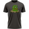 Pánské tričko s potiskem MemeMerch tričko Pepe Mole dark grey