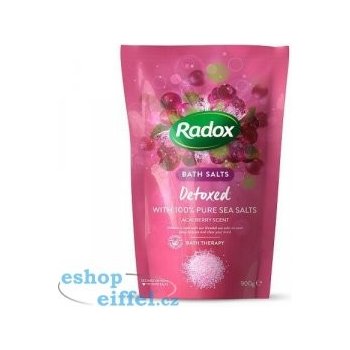 Radox Detoxed sůl do koupele s detoxikačním účinkem 900 g