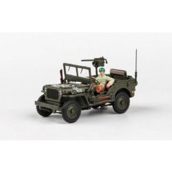 Cararama Ton Military Vehicle With Gun US Version 2 1:43