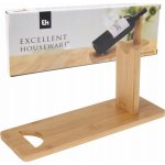 Excellent Houseware Dřevěný stojan na víno 30 x 10,5 x 14 cm – Sleviste.cz