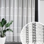 Ervi žakárová záclona bílá 54505, metráž – Zboží Mobilmania