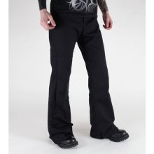 Kalhoty gothic Black Pistol Loon Hipster Denim Black