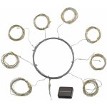 Sirius LED solární řetěz Knirke Solar Parasol 8 x 2 m 30881 – Hledejceny.cz