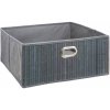 Úložný box DekorStyle Úložný box Grey Bamboo 31x15 cm
