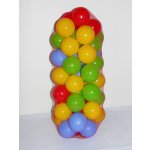 Balónky míčky plastové do bazénu hracích koutů 7cm v síťce
