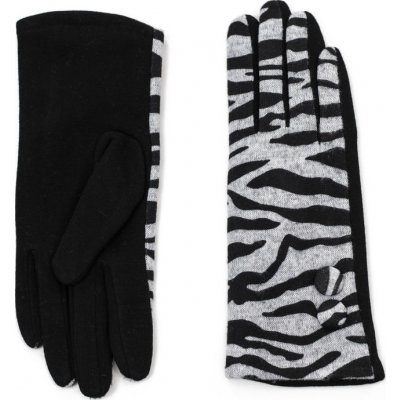Art of Polo Zebra vlněné rukavice černé – Zboží Mobilmania