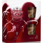 Chivas Regal 12y 40% 0,7 l (dárkové balení 2 sklenice) – Sleviste.cz