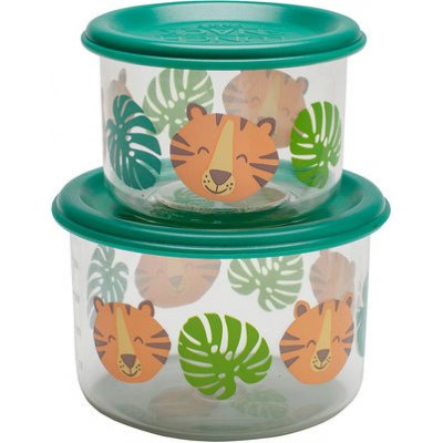 Sugarbooger Good Lunch snack containers Tiger 120 ml a 250 ml – Zbozi.Blesk.cz