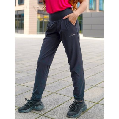 Neywer Dámské funkční elastické sportovní kalhoty černé EK867 – Zboží Mobilmania