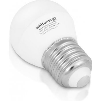 Whitenergy LED žárovka SMD2835 B45 E27 5W studená bílá