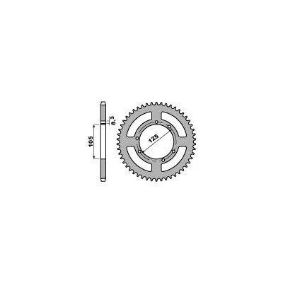 PBR Sprockets 4413 50 F – Zbozi.Blesk.cz