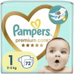 Pampers Premium Care 1 72 ks – Sleviste.cz