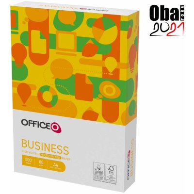 OFFICEO Business A4 80 g/m2 500 listů – Zbozi.Blesk.cz