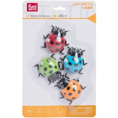 pkstar.cz Dekorační magnety Berušky 4 ks PK19-46 – Hledejceny.cz