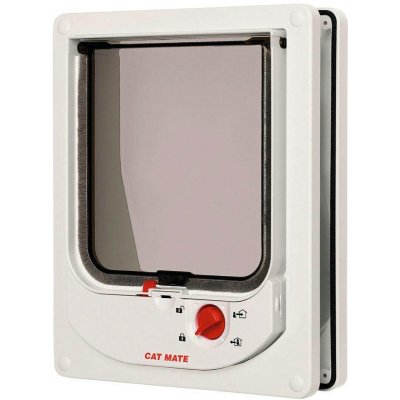 Cat Mate 4-way Cat-Flap dvířka magnetická bílá 19,5 x 24,2 cm – HobbyKompas.cz