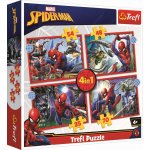 TREFL Hrdinný Spiderman 4v1 35,48,54,70 dílků – Zboží Mobilmania