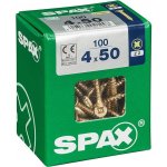 Spax Yellox Univerzální vrut, ø 4 × 50 mm, PZ2, zápustná hlava, 100 ks 4081020400507 – Hledejceny.cz