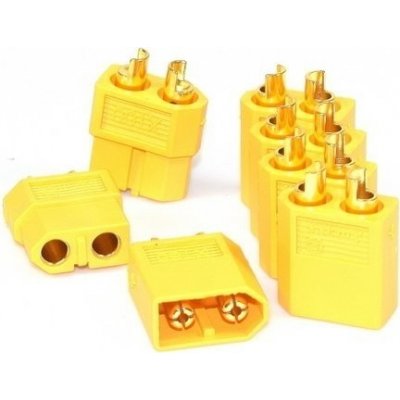 Absima Konektory XT60 sada 2+5ks – Sleviste.cz