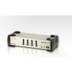 Aten CS-84U KVM přepínač 4-port KVM PS/2+USB, 1.2m kabely – Zbozi.Blesk.cz