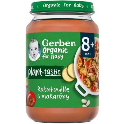 Gerber Ratatouille+makaróny BIO 190 g – Hledejceny.cz