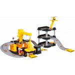 RKToys Stavební parkovací dům s jeřábem, autíčky a heliportem – Hledejceny.cz