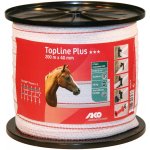 TopLine Plus páska 40 mm návin 200m bílo červená – Hledejceny.cz