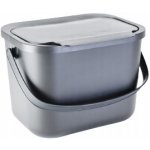 Bini Koš na bioodpad šedý 6 l – Sleviste.cz