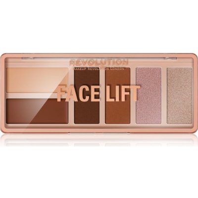 Makeup Revolution Face Lift paleta na kontury obličeje Light to Medium 6 x 1,8 g – Zboží Mobilmania